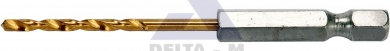 Vrták HSS TITAN - 2,5mm - 6-ti hran