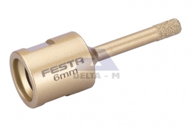 Korunka diamantová 6mm M14 Korunka diamantová 6mm M14