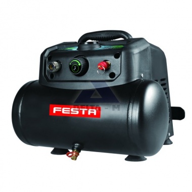 Kompresor bezolejový - 1200W - 6L