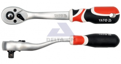 Ráčna 3/8" vyhnutá
