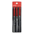 Pilníky diamantové sada 3ks - 160mm - násyp 50mm