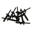 Nýty plastové 6,6x17,2 mm - 10ks