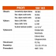 Míchačka SM 165S - 160L - 400V DS BR