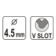 Kleště na spony hadicové samosvorné typ V - 215mm