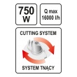 Čerpadlo kalové - 750W s drtičem
