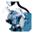 Bruska stolní dvoukotoučová 125mm - 150W + lampa 40 W