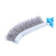 Kartáč vlnitý ocel 27cm - plastová rukojeť