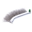 Kartáč vlnitý nerez 27cm - plastová rukojeť