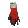 Rukavice zahradní - LATEX red - 10"