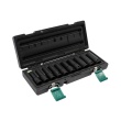 Hlavice rázové sada 1/2" černé 10ks - 11-24mm prodloužené IMPACT