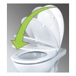 WC prkénko samosklápěcí