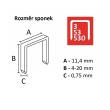 Sponkovačka R153 spony 53/4-8mm