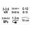 Baterie dřezová s elektrickým ohřívačem vody - 10cm