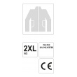 Bunda do deště 2XL (PVC)