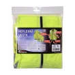 Vesta reflexní L na zip žlutá S.O.R.
