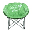 Židle kempingová zelená FLOWERS skládací
