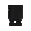 Hlavice rázová 1/2" - 11mm černá prodloužená IMPACT