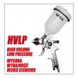 Pistole stříkací s tryskou 1.5mm - horní nádobka - 0.6L