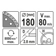 Kotouč diamantový 180mm turbo
