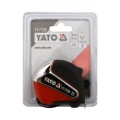 3-metr svinovací 16mm magnet - žlutá páska