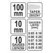 Měrky listové 0,05-0,5mm/10x100mm 10ks