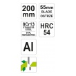 Nůžky zahradní 200mm Al HRC 54 (55mm)