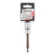 Hlavice 1/2" Torx T25 - 100mm