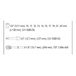 Gola sada 1/2" - 12ks - XS box