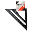 Trojúhelník ALU multifunkční 180mm - černý