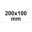 Svěrka truhlářská 200x100mm ráčnová