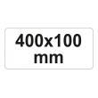 Svěrka rychloupínací 400x100mm kovaná ráčnová