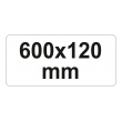 Svěrka truhlářská 600x120mm ráčnová