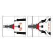 Kleště na nýtovací matice pákové M3-M12 - 360mm - CrMo