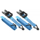 Popruh s ráčnou a háky - 5m / 38mm - 500daN TÜV - 2ks