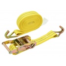 Popruh s ráčnou a háky - 5m / 38mm - 1000daN TÜV/GS