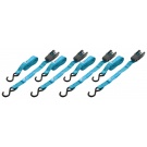 Popruh s ráčnou a háky - 3,5m / 18mm - 120 daN TÜV BLUE WAY - 4ks