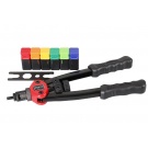 Kleště na nýtovací matice pákové M3-M10 - 330mm + hlavice