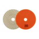 Kotouč diamantový leštící 100mm P200 - suchý zip
