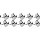 Háčky magnetické 30mm 10ks