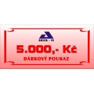 Dárkový poukaz 5000 Kč