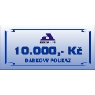 Dárkový poukaz 10000 Kč