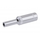 Hlavice 1/4" 4mm prodloužená 50mm CrV