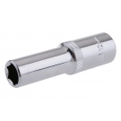 Hlavice 1/2" 12mm prodloužená 70mm CrV