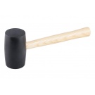 Palice gumová 65mm - dřevěná rukojeť 