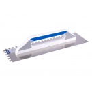 Hladítko 480x130mm NEREZ zub E10 - dvousložková rukojeť G-12 - 0254
