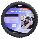 Potah volantu SOFT - zelený