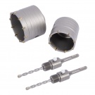 Sada korunek 65mm + 80mm SDS+ - 2x upínací stopka 100mm