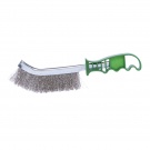 Kartáč vlnitý nerez 27cm - plastová rukojeť