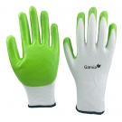 Rukavice zahradní - NITRILE green - 8"