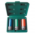 Hlavice 1/2" na kola 3ks - 17-19-21mm
